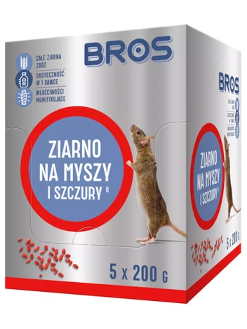 BROS ziarno na myszy i szczury