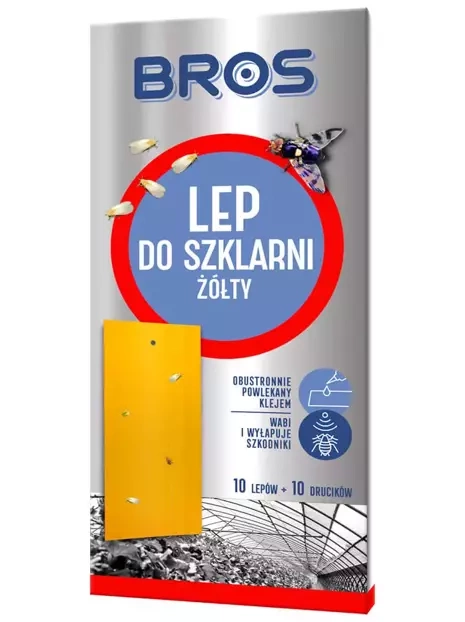 BROS lep do szklarni żółty