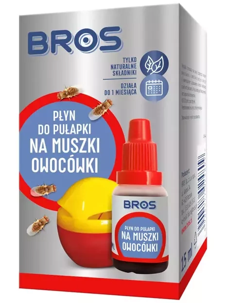 BROS płyn do pułapki na muszki owocówki