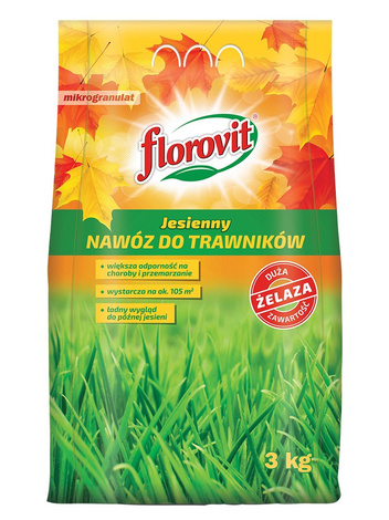 Florovit jesienny do trawników 3 kg