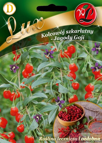 Nasiona Jagody Goji - Kolcowój Szkarłatny