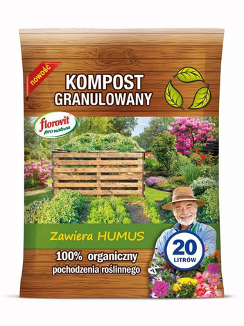 Florovit Pro Natura Kompost Granulowany 20L